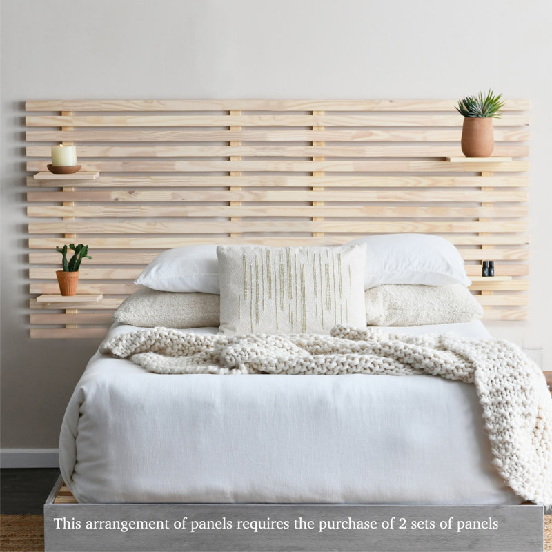 Loon Peak® Harwyn Solid Wood Headboard & Reviews Wayfair